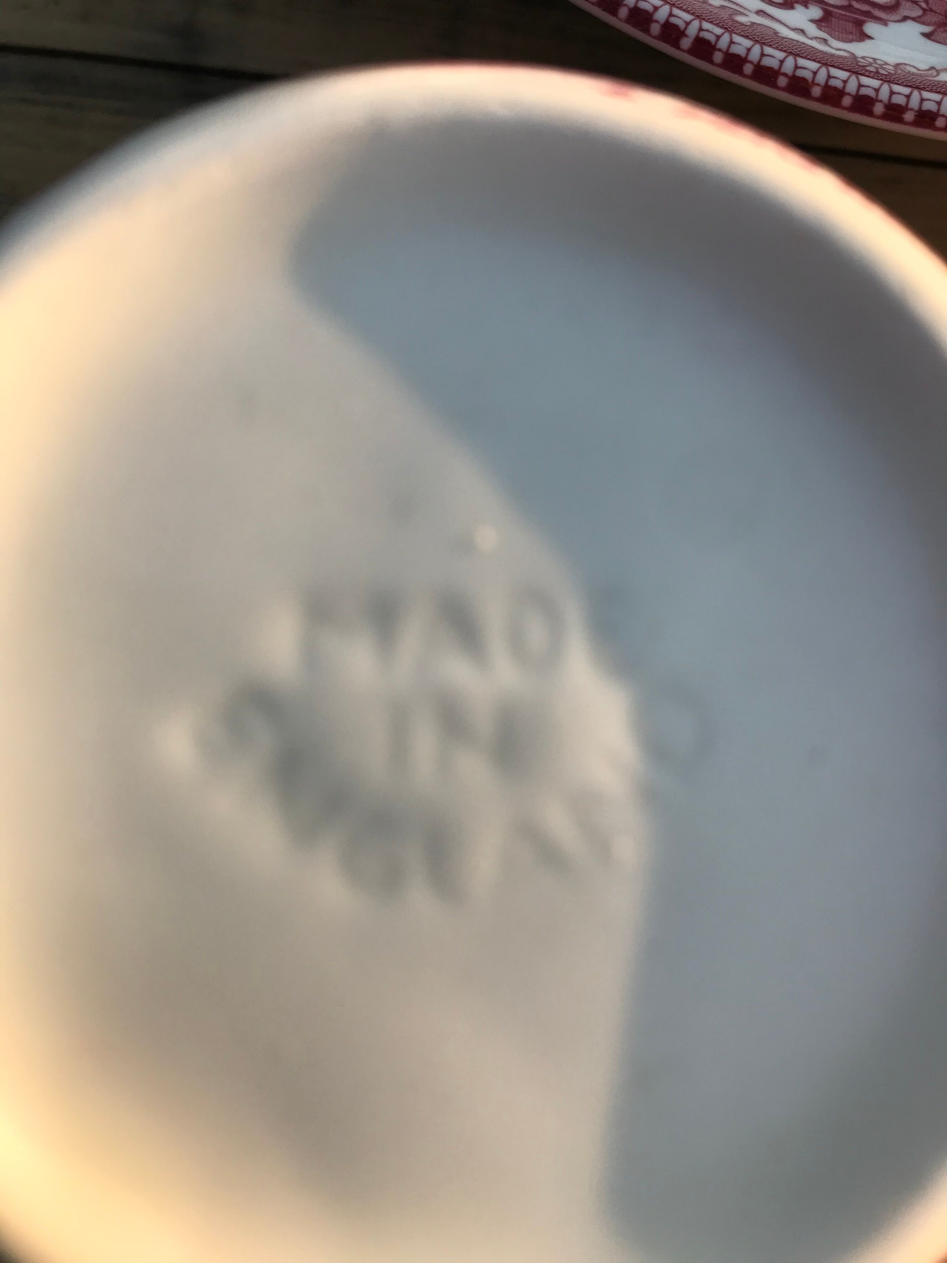 Cup with vintage saucer