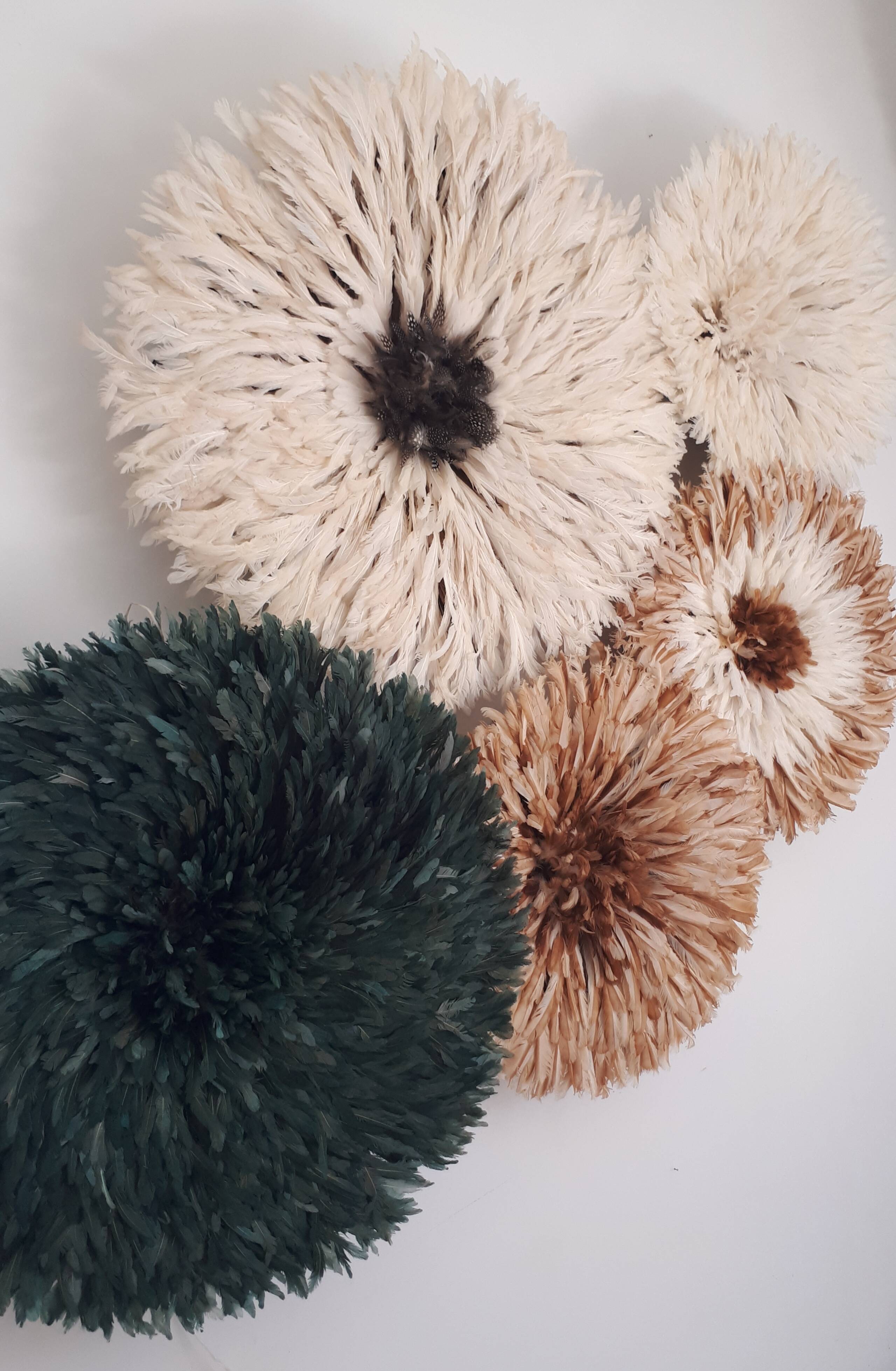 Juju hat white / black heart to peas 80/85 cm