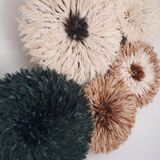 Juju hat white / black heart to peas 80/85 cm