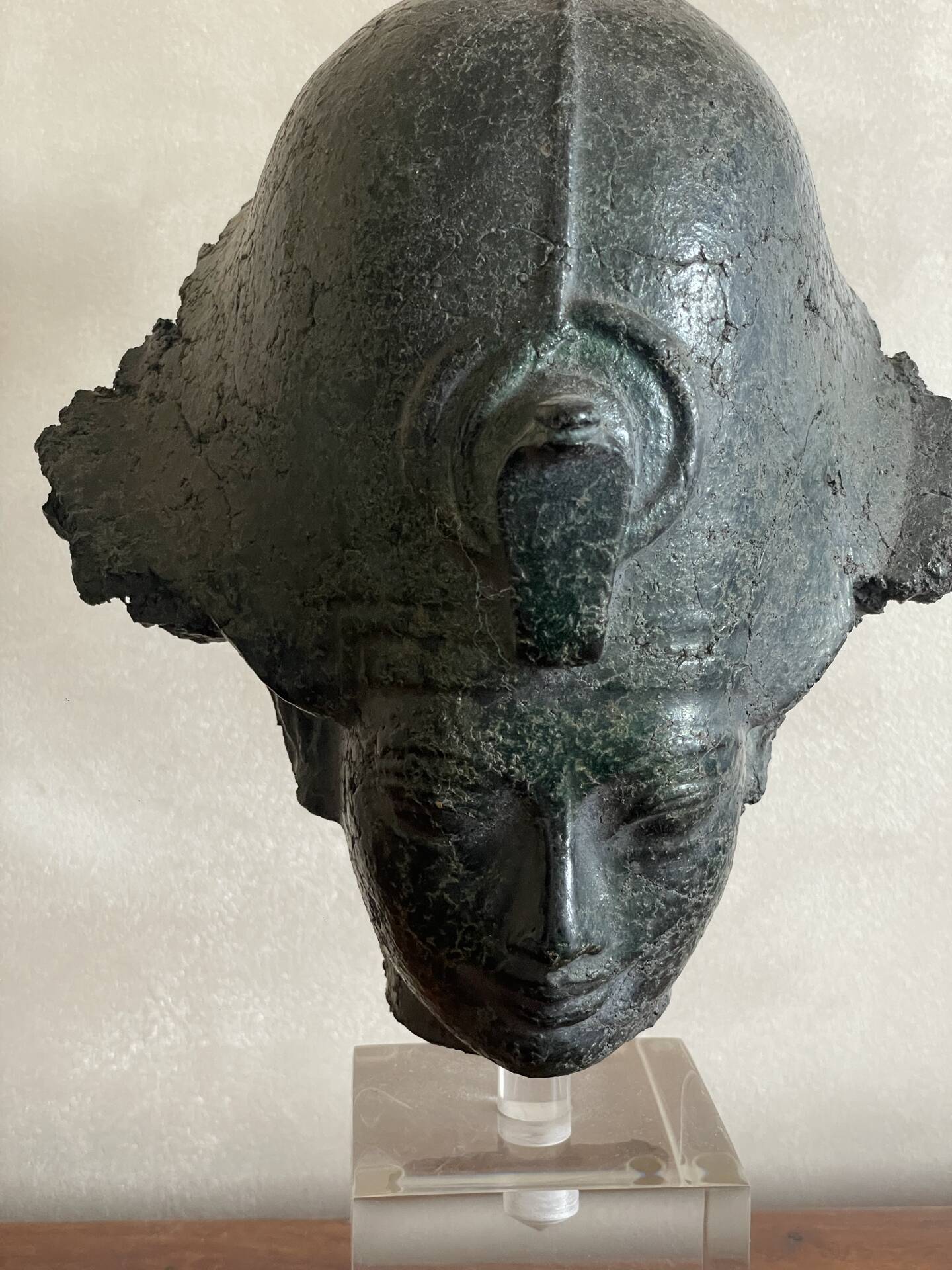 Sculpture Head workshop Michel Cayla Egypt
