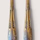 Silver-plated salad servers