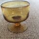 Bubbled glass bowl
