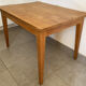 Table de ferme vintage ou bureau en bois massif