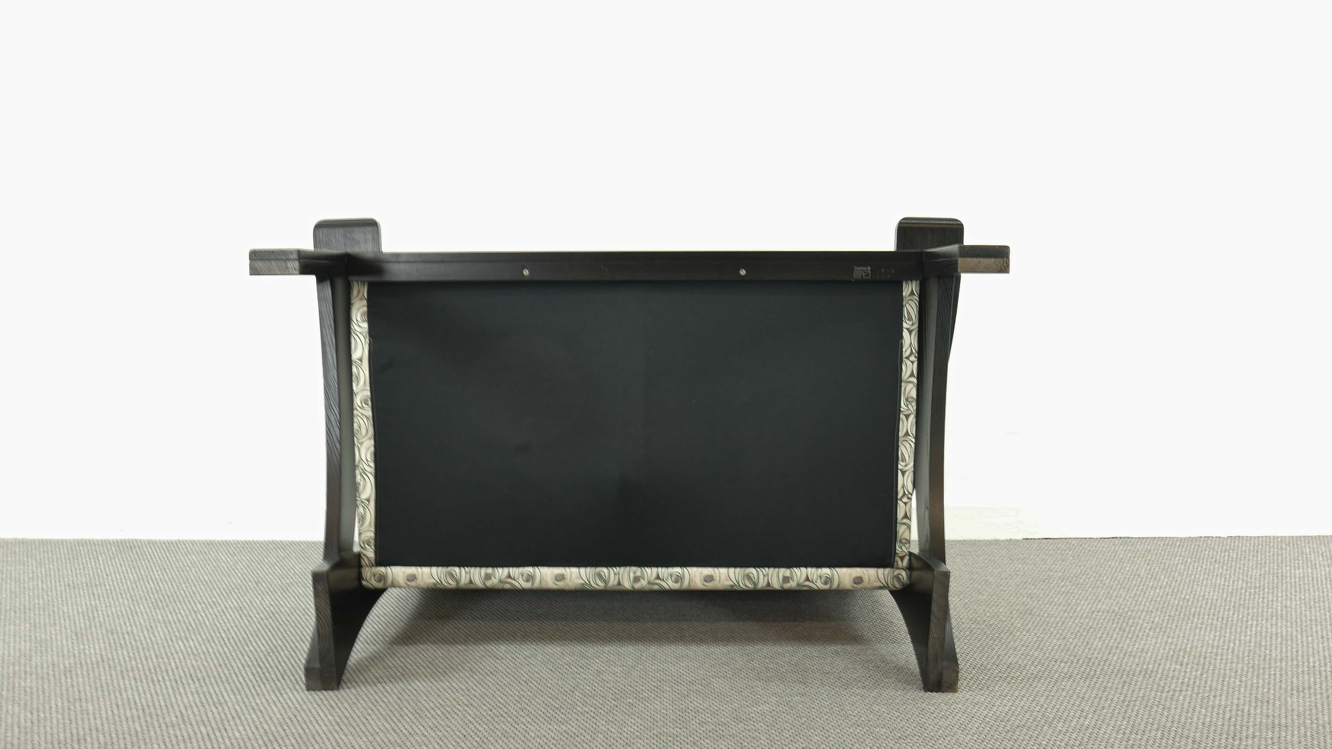 Cassina Hill House Set, Sofa and easy chair by Charles Rennie Mackintosh