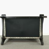 Cassina Hill House Set, Sofa and easy chair by Charles Rennie Mackintosh