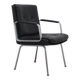 Executive leather armchair by Egon Eiermann for Wilde + Spieth, 1960s
