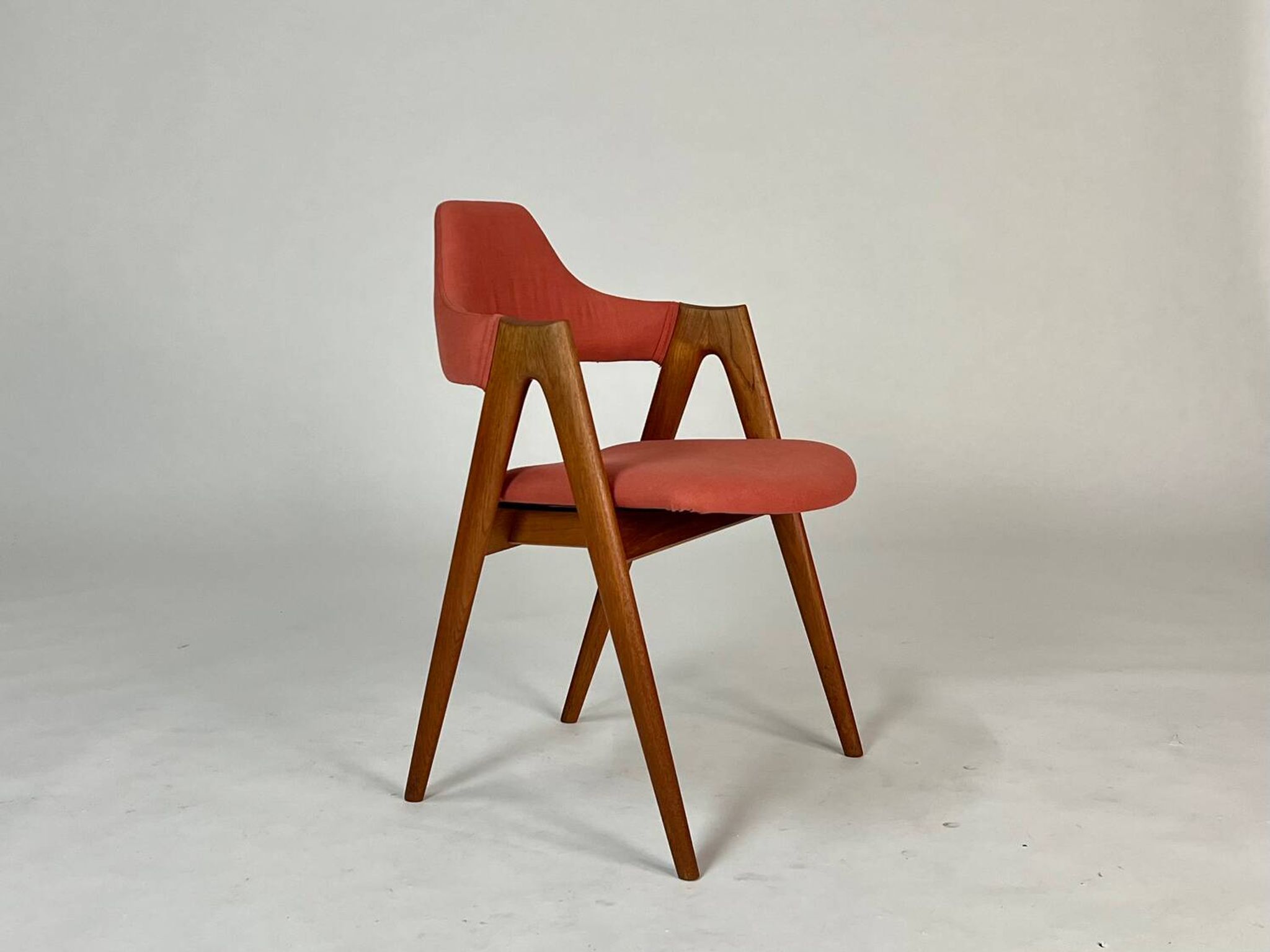Set of two Vintage Danish Teak Compass chairs by Kai Kristiansen