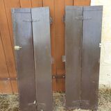 Pair of old shutters
