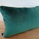 Set of 2 cushions "velvet" 40x40cm / 50x30cm