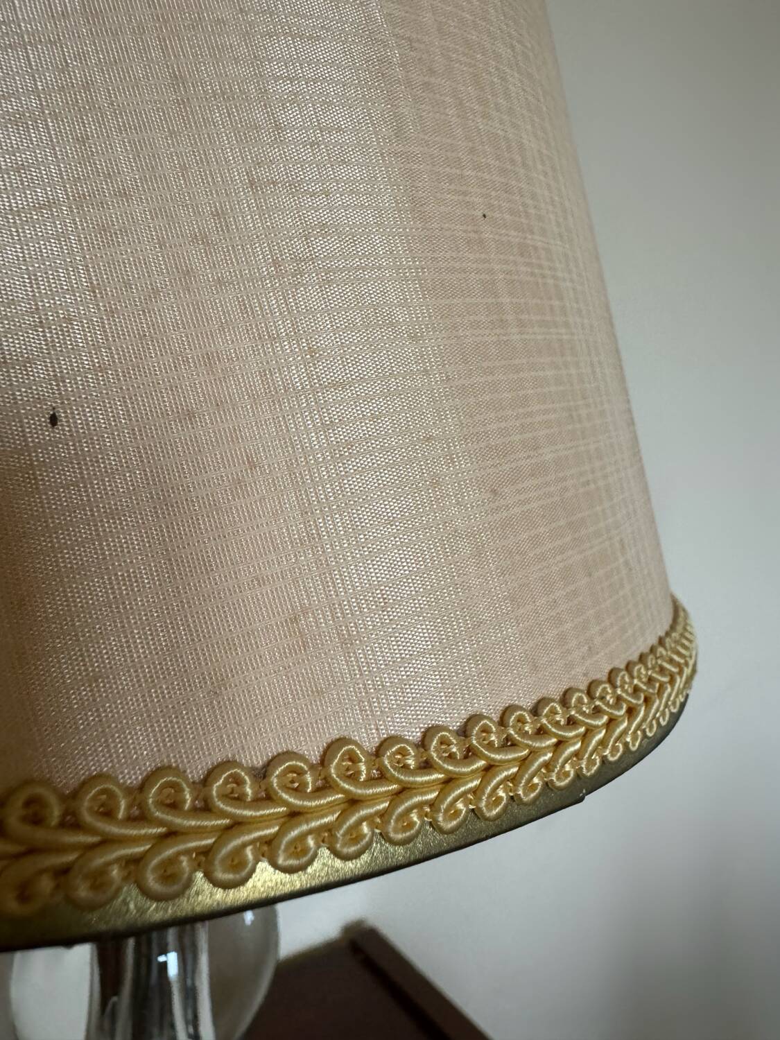 Crystal lamp from the 50s