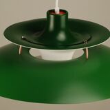 Louis Poulsen PH5 pendant lamp vintage 1970's 'Green'