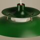 Suspension verte Louis Poulsen PH5, années 1970's