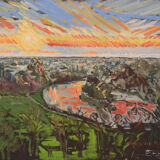 Richmond Terrace, December Sunset