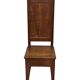 Art Deco High Back chair in oak minimalist design