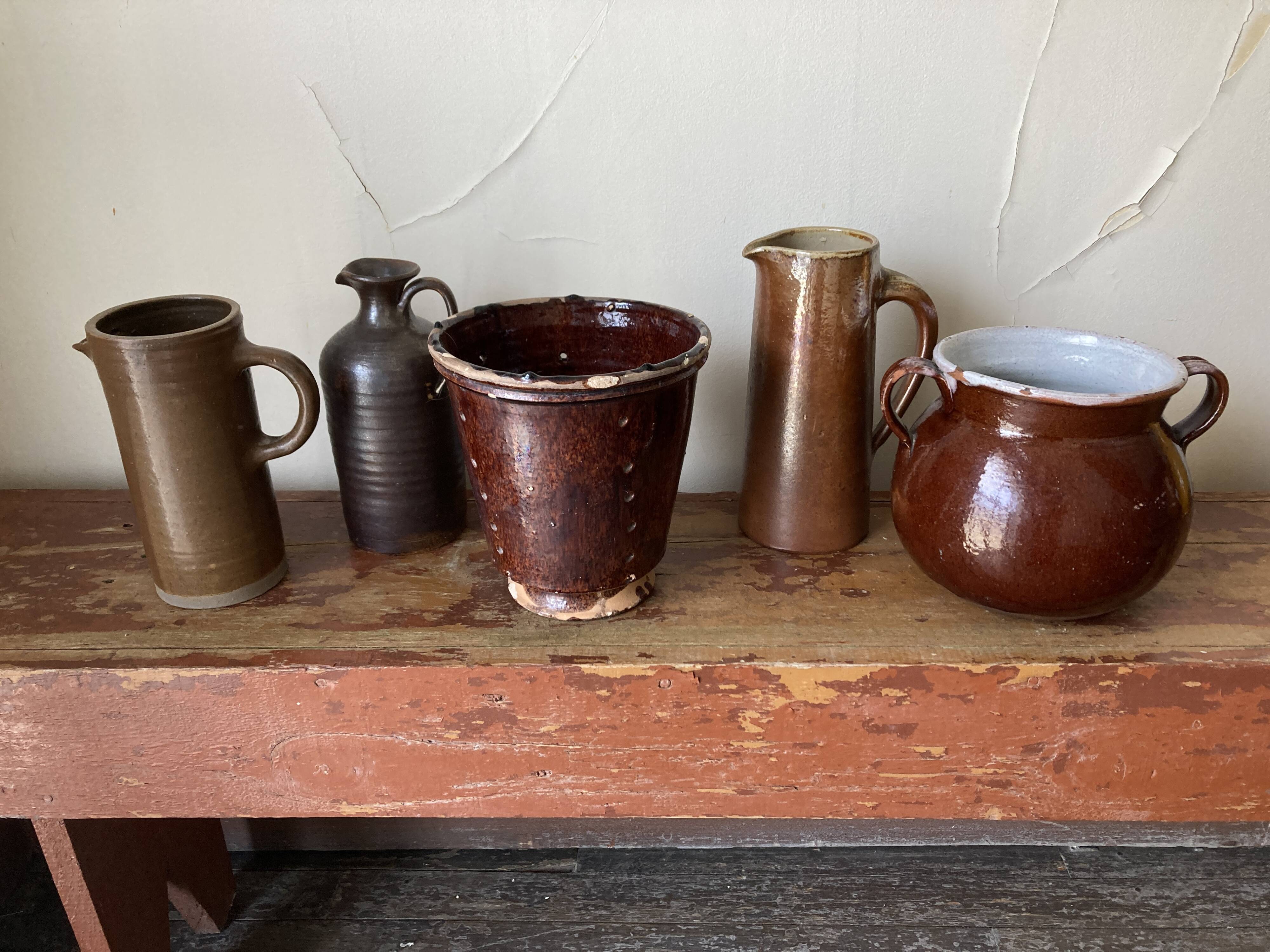 Shaker farm bench mid-19th century popular art Hudson Valley USA