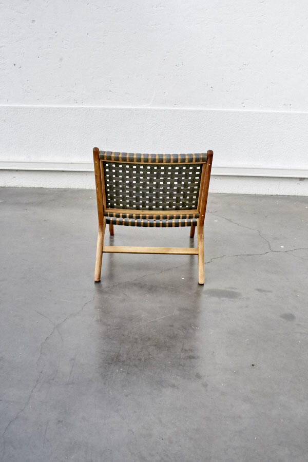 Armchair vintage and braiding