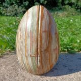 Retro marbled egg bookends 💐