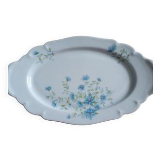 Petite assiette ovale porcelaine de limoges