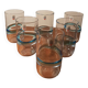Series of 6 Scandinavian glasses 1970