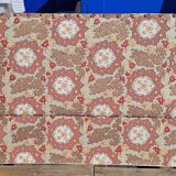 Tête de lit fabrication tapissière base bois recouvert de tissu