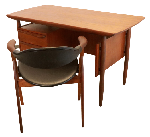 Dutch design vintage mid century propos hulmefa desk + chair