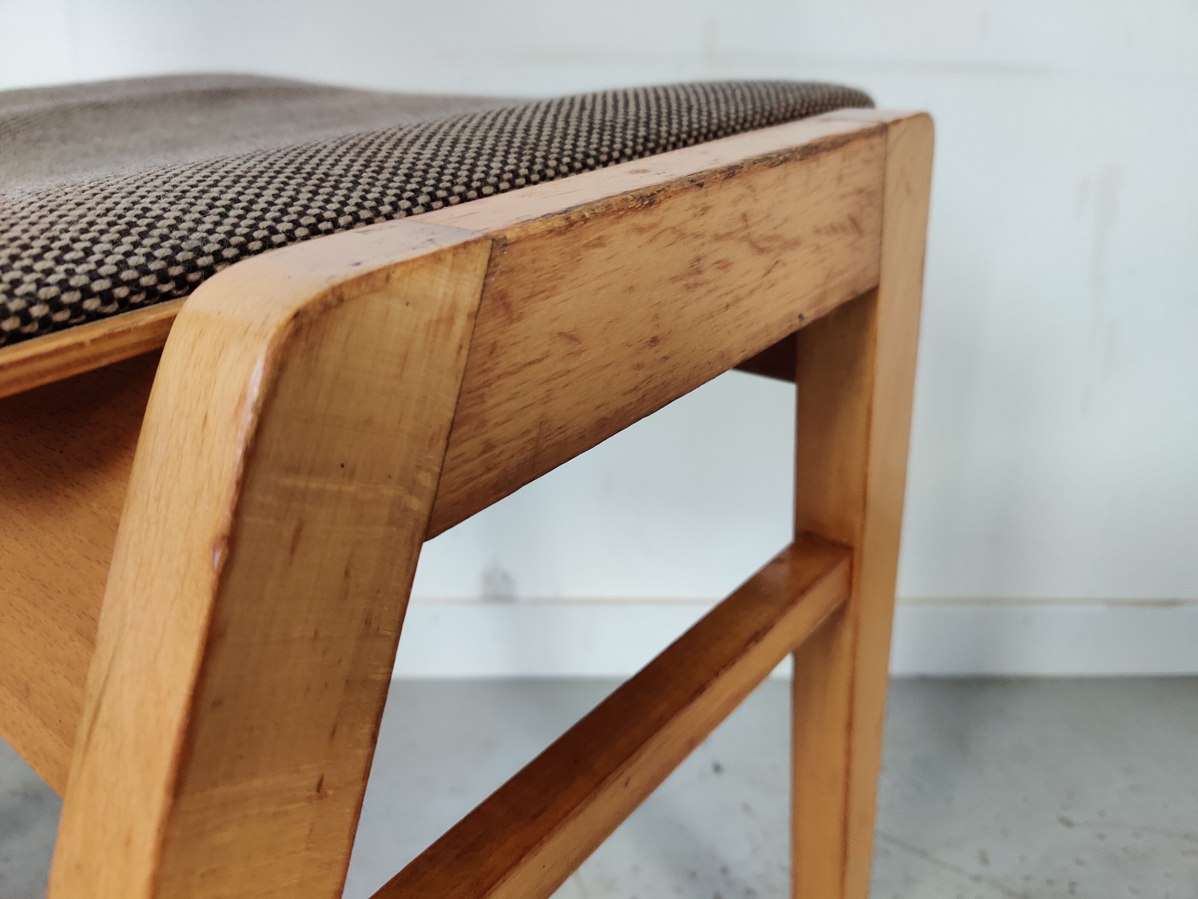 6 vintage Scandinavian chairs 70s