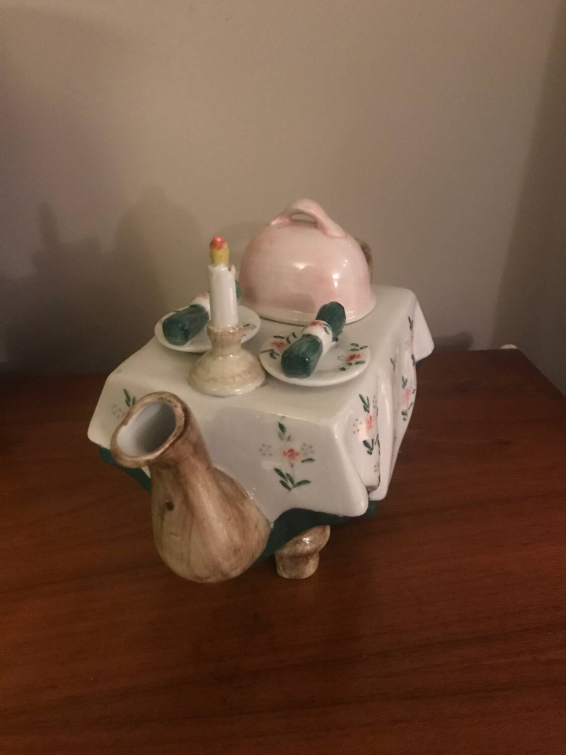 The “Dinner for Two” Full-Size Teapot