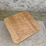 Solid oak coffee table