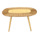 ULUV Rattan Coffee Table by Jan Kalous, Czechoslovakia, 1970s