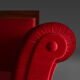 Canapé style Empire des années 1950