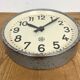 Industrial factory wall clock from Chronotechna, 1950s