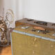 Old suitcase -vintage travel trunk