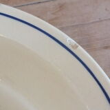 Plat rond et creux Fénal Badonviller modèle Bagatelle