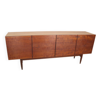 Mid- Century Modern Walnut Vintage Sideboard 1960s, Denmark