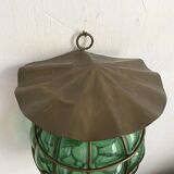 Marine lantern wall lamp in blown glass