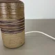 31 cm High Ceramic Table Lamp Base, 'Studio Pottery', by Tue Poulsen, Ceramic Denmark, 1970