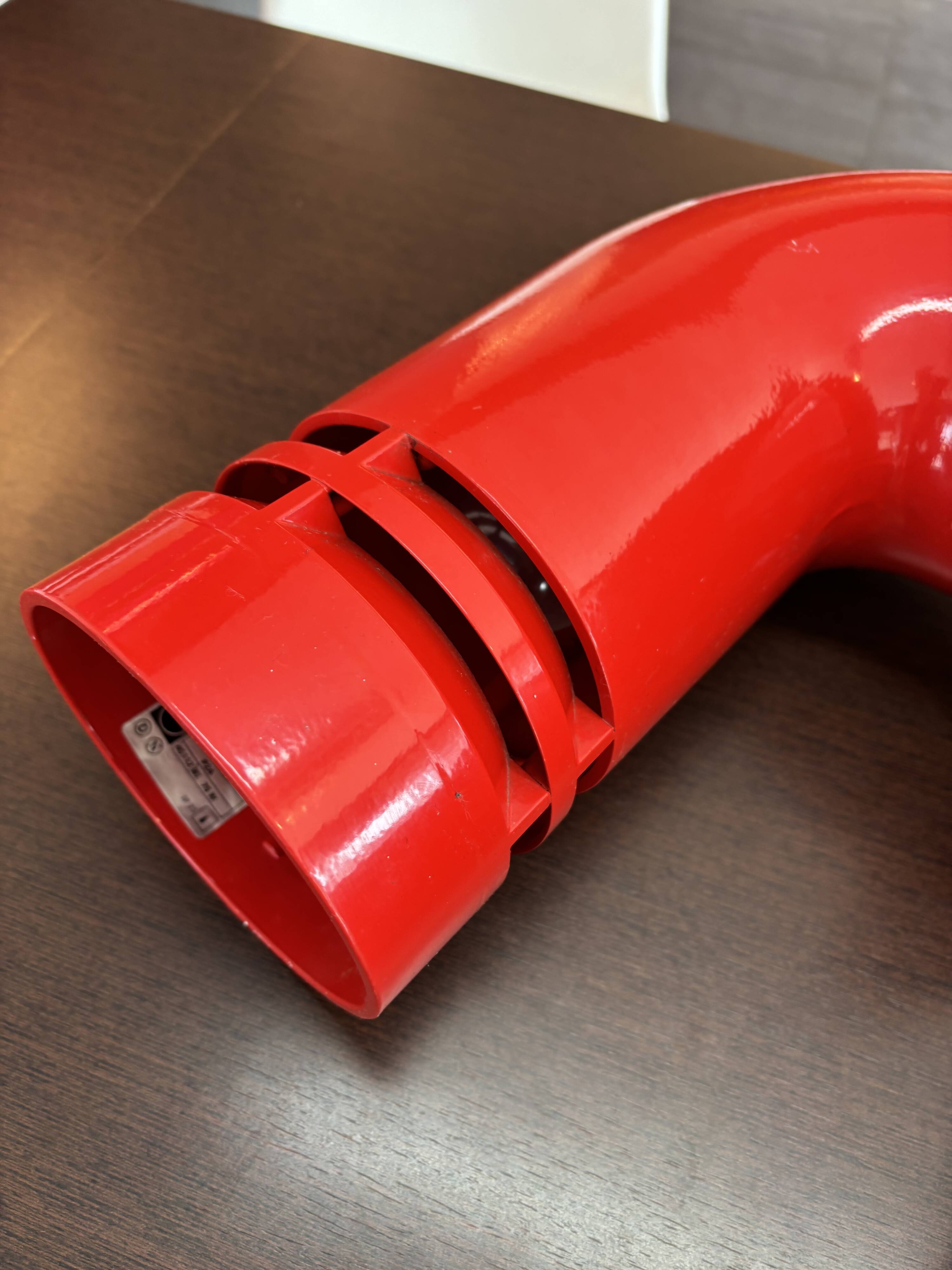 Pair of vintage Nordisk solar pipeline wall lights by Ole Plaess Jorgensen