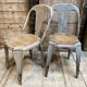 Chaises industrielles Fibrocit