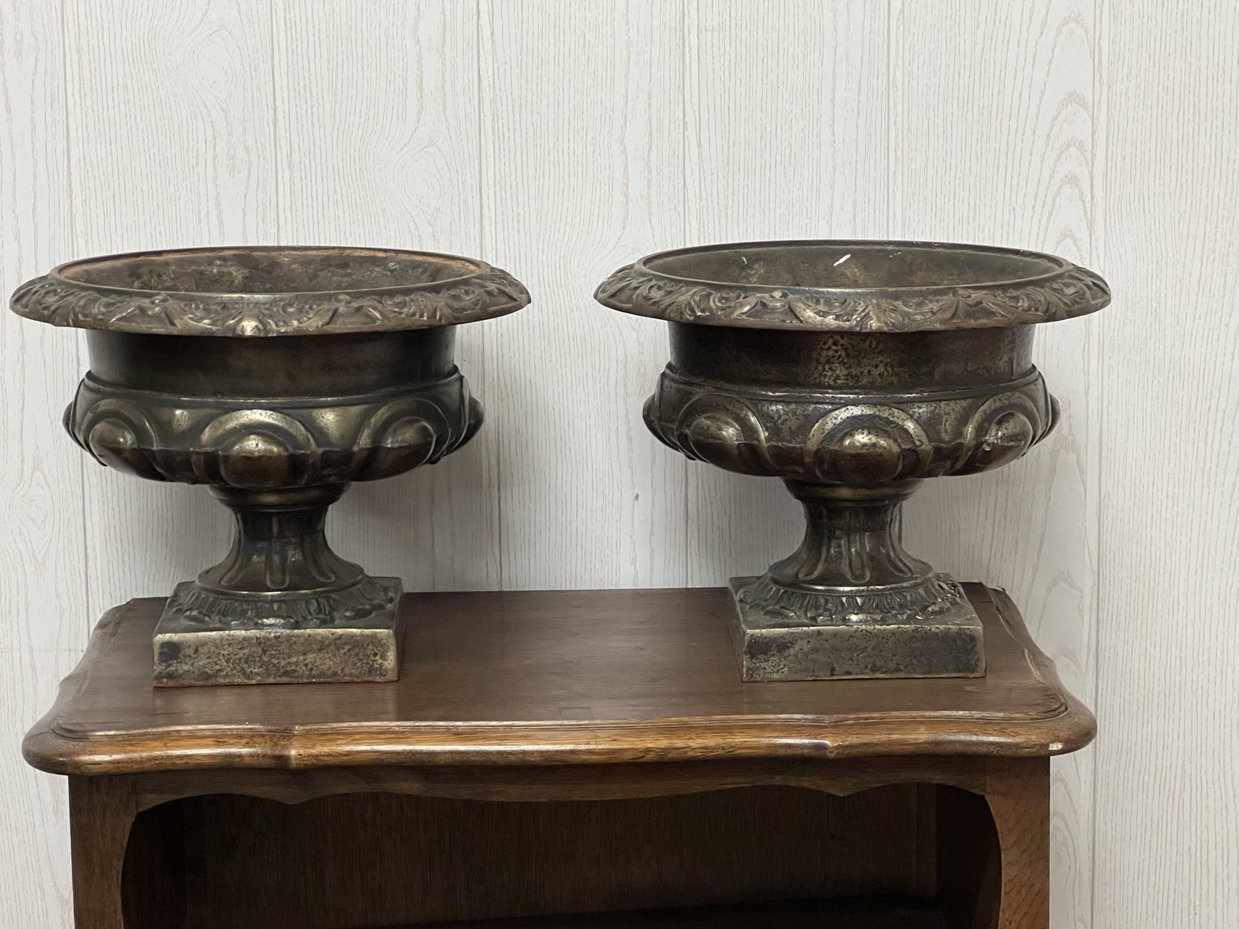 Pair of medicis vases/planters