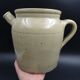 Grease pot with burgundy sandstone spout