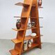 Vintage cabinet roomdivider shelves 'Pyramid'