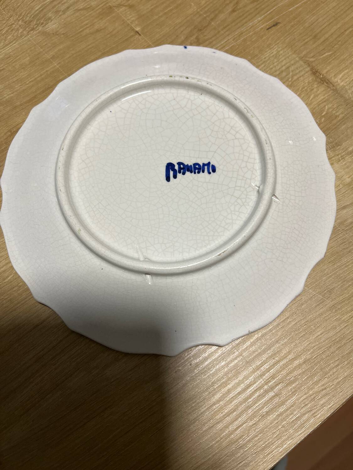 Assiette décorative