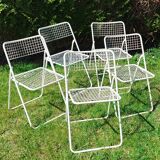 5 folding chairs Ted Net Niels Gammelgaard Ikea 1970
