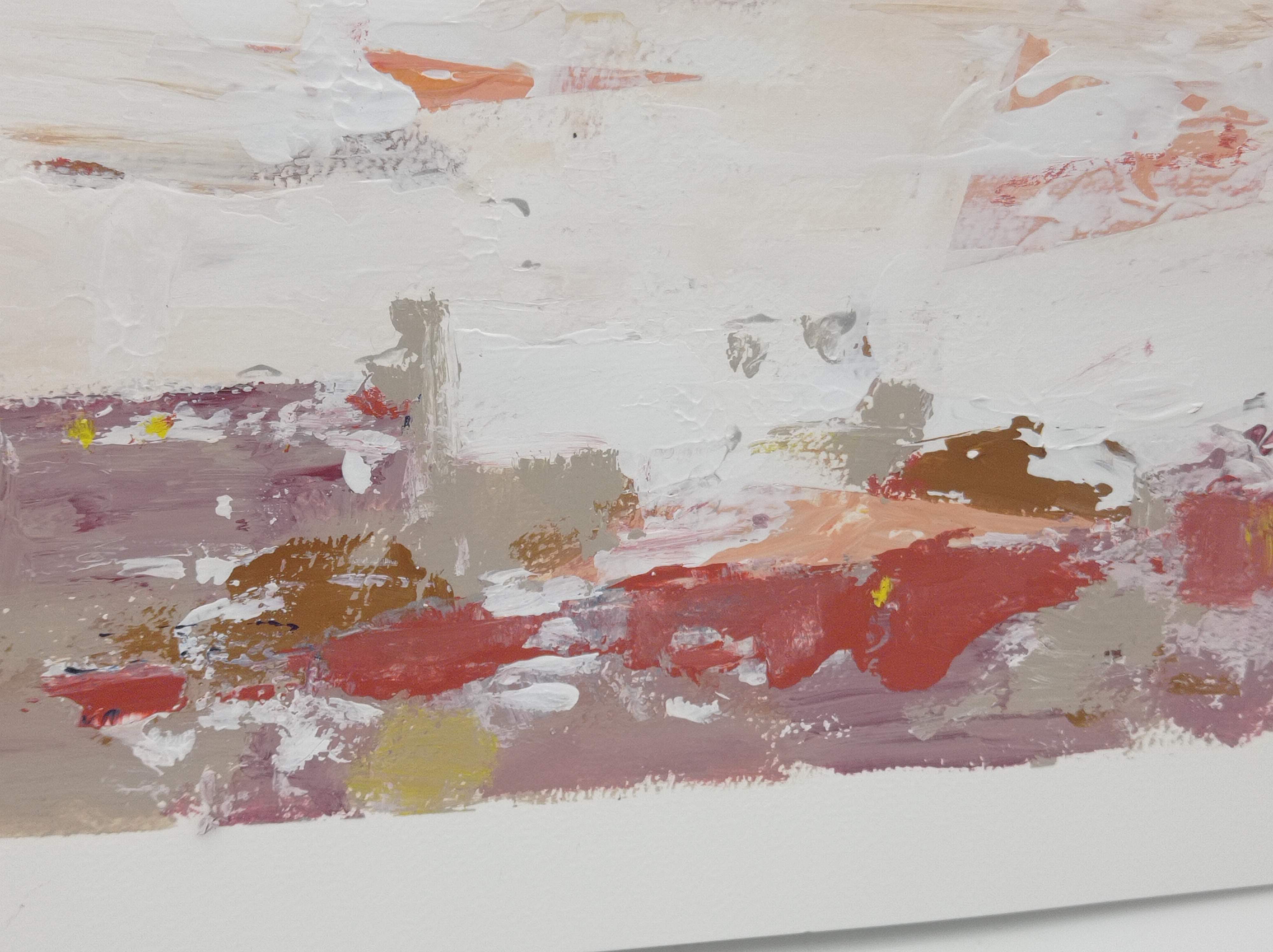 Abstract landscape painting