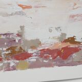 Abstract landscape painting