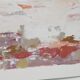 Abstract landscape painting