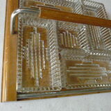 Servant in chrome and 50s glass wood