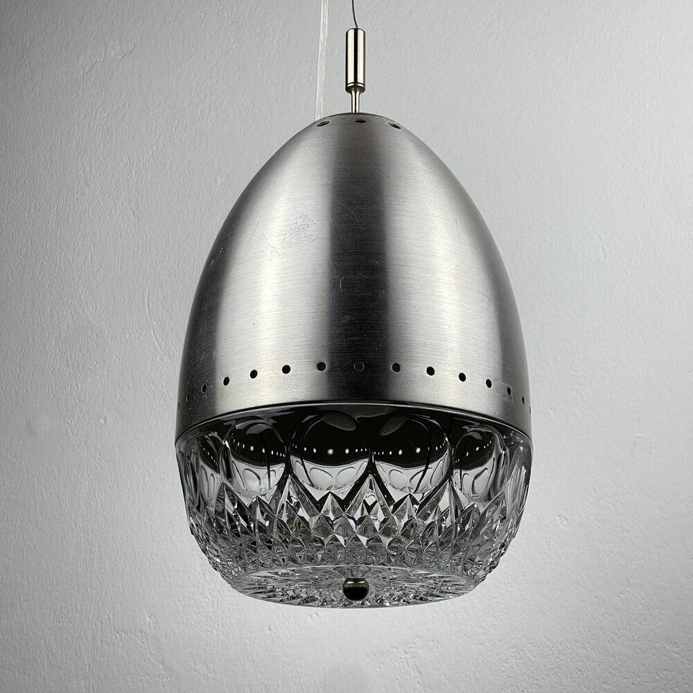 Modern Italian glass pendant from the mid-century, 1960s.