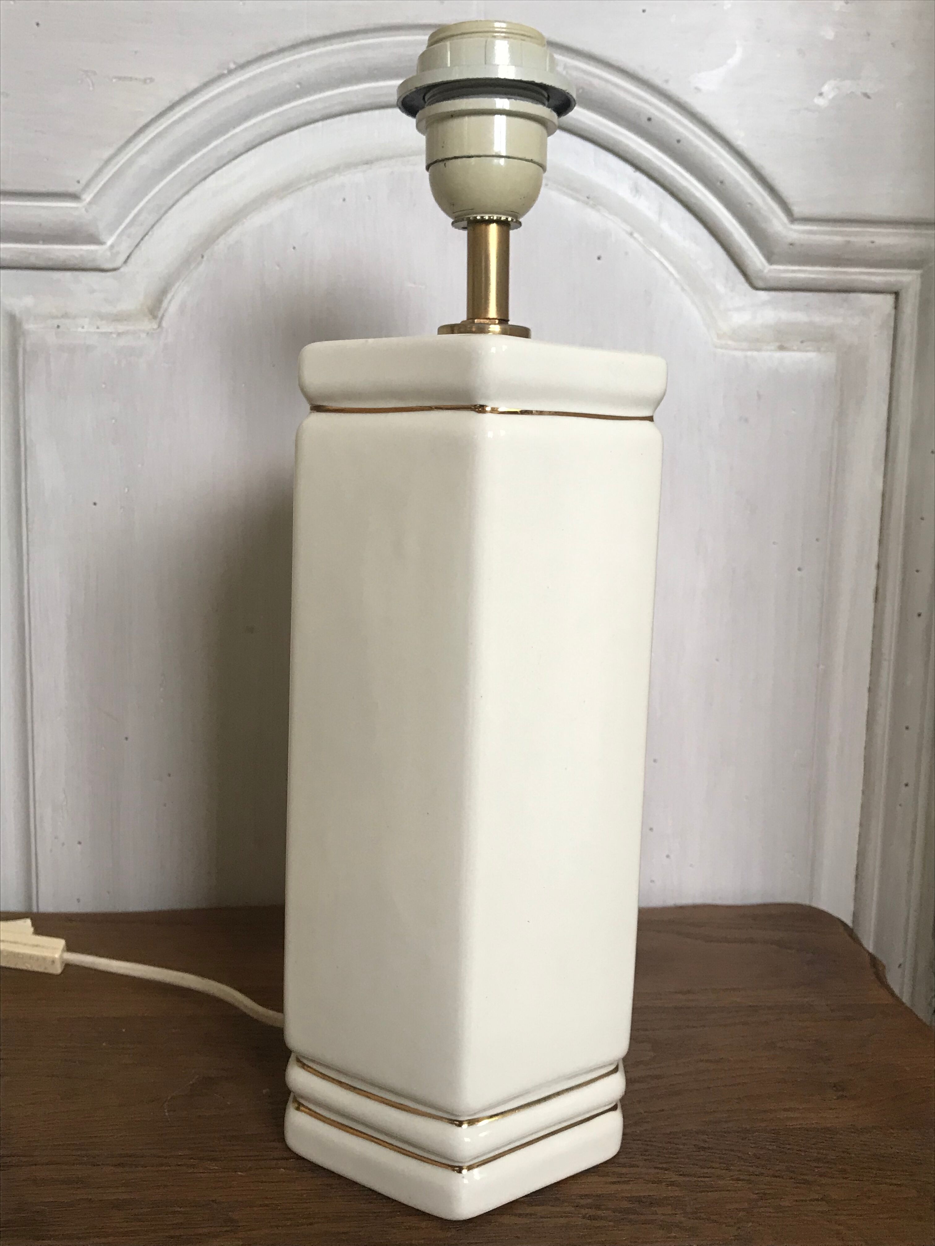 Vintage ceramic lamp
