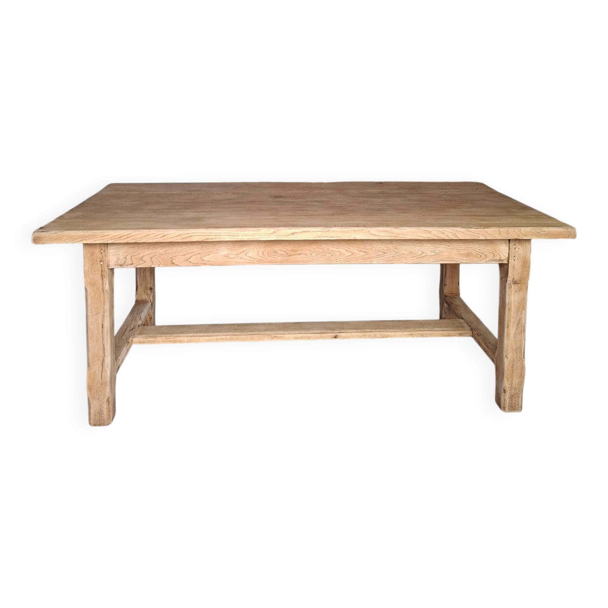 Table de ferme en chêne restaurée